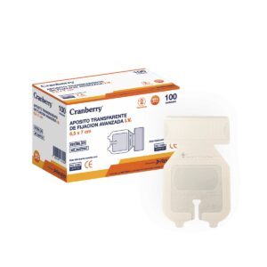 Apósito transparente de sujeción avanzada endovenosa Equipos de infusión y jeringas