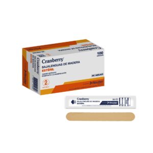 Bajalenguas de madera desechable estéril Varios