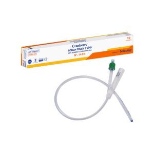 Sonda foley 2 vías 100% de silicona con balón Sondas & tubos